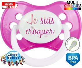 Je suis à croquer modèle fille: Sucette Anatomique-su7.fr