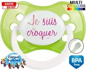 Je suis à croquer modèle fille: Sucette Anatomique-su7.fr