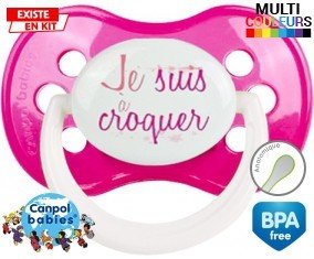 Je suis à croquer modèle fille: Sucette Anatomique-su7.fr