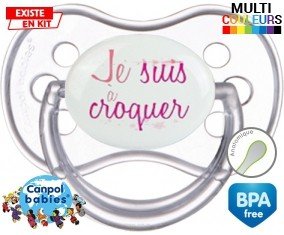 Je suis à croquer modèle fille: Sucette Anatomique-su7.fr