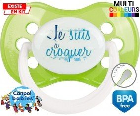 Je suis à croquer modèle garçon: Sucette Anatomique-su7.fr