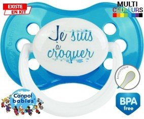 Je suis à croquer modèle garçon: Sucette Anatomique-su7.fr