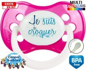 Je suis à croquer modèle garçon: Sucette Anatomique-su7.fr