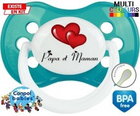 Papa Maman Cœur style2: Sucette Anatomique-su7.fr