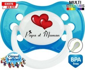 Papa Maman Cœur style2: Sucette Anatomique-su7.fr