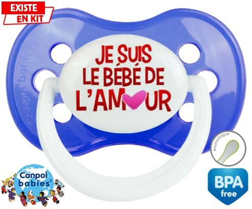 Je suis le bébé de l'amour: Sucette Anatomique-su7.fr