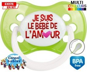 Je suis le bébé de l'amour: Sucette Anatomique-su7.fr