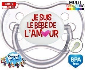 Je suis le bébé de l'amour: Sucette Anatomique-su7.fr