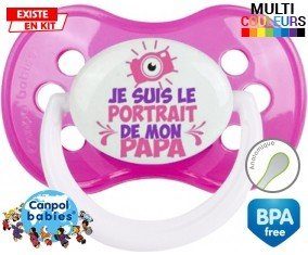 Je suis le portrait de mon papa style1: Sucette Anatomique-su7.fr