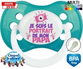 Je suis le portrait de mon papa style1: Sucette Anatomique-su7.fr