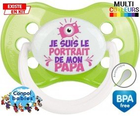 Je suis le portrait de mon papa style1: Sucette Anatomique-su7.fr