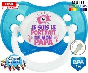 Je suis le portrait de mon papa style1: Sucette Anatomique-su7.fr