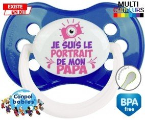 Je suis le portrait de mon papa style1: Sucette Anatomique-su7.fr
