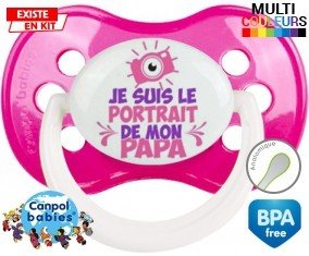 Je suis le portrait de mon papa style1: Sucette Anatomique-su7.fr