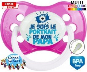 Je suis le portrait de mon papa style2: Sucette Anatomique-su7.fr