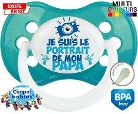 Je suis le portrait de mon papa style2: Sucette Anatomique-su7.fr