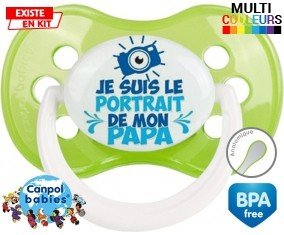 Je suis le portrait de mon papa style2: Sucette Anatomique-su7.fr