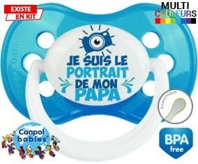 Je suis le portrait de mon papa style2: Sucette Anatomique-su7.fr