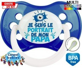 Je suis le portrait de mon papa style2: Sucette Anatomique-su7.fr