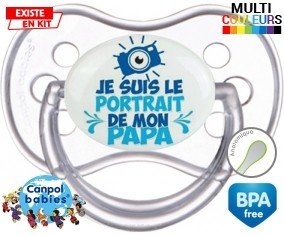 Je suis le portrait de mon papa style2: Sucette Anatomique-su7.fr