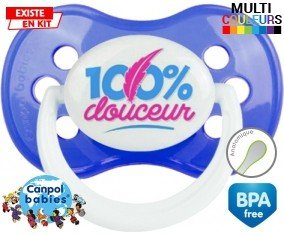 100% douceur style2 : Tétine Anatomique personnalisée