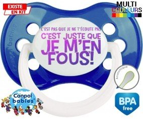 C'est pas que je t’écoute pas style1: Sucette Anatomique-su7.fr