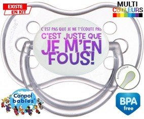 C'est pas que je t’écoute pas style1: Sucette Anatomique-su7.fr