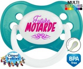 Future motarde tribal: Sucette Anatomique-su7.fr