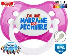 J'ai une marraine qui déchire style1 : Sucette Anatomique