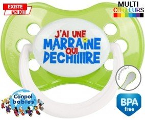 J'ai une marraine qui déchire style1: Sucette Anatomique-su7.fr