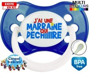 J'ai une marraine qui déchire style1: Sucette Anatomique-su7.fr