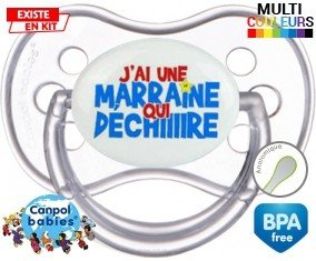 J'ai une marraine qui déchire style1: Sucette Anatomique-su7.fr