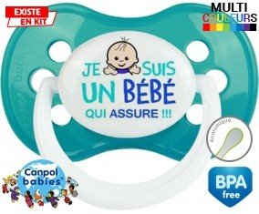 Je suis un bébé qui assure style2: Sucette Anatomique-su7.fr