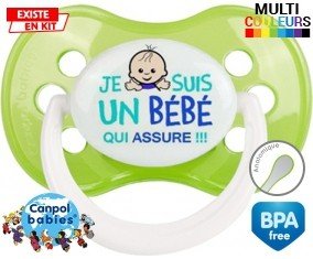 Je suis un bébé qui assure style2: Sucette Anatomique-su7.fr