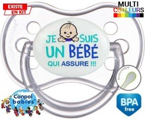 Je suis un bébé qui assure style2: Sucette Anatomique-su7.fr