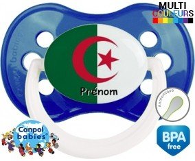 Drapeau algérie + prénom: Sucette Anatomique-su7.fr