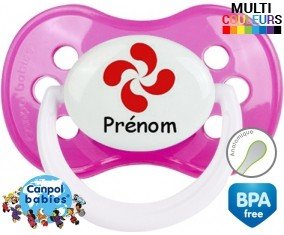 Croix basque + prénom: Sucette Anatomique-su7.fr