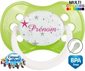Étoile (fille) + prénom: Sucette Anatomique-su7.fr