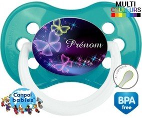 Papillon de nuit + prénom: Sucette Anatomique-su7.fr