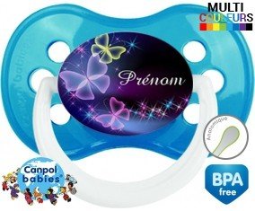 Papillon de nuit + prénom: Sucette Anatomique-su7.fr