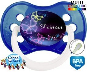 Papillon de nuit + prénom: Sucette Anatomique-su7.fr