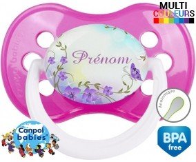 Papillon + prénom: Sucette Anatomique-su7.fr
