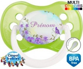 Papillon + prénom: Sucette Anatomique-su7.fr