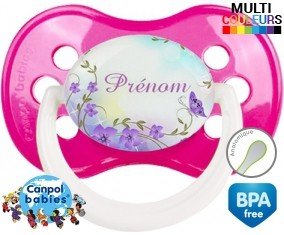 Papillon + prénom: Sucette Anatomique-su7.fr