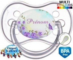 Papillon + prénom: Sucette Anatomique-su7.fr