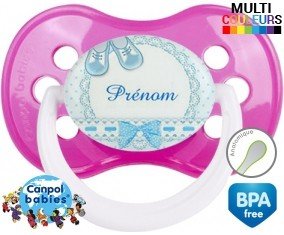 Chausson + prénom: Sucette Anatomique-su7.fr