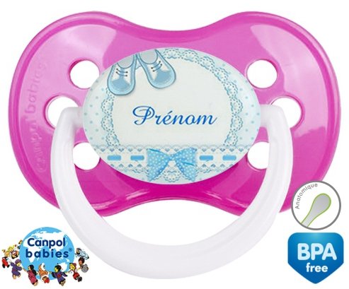 Chausson + prénom: Sucette Anatomique-su7.fr