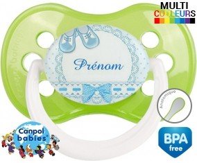 Chausson + prénom: Sucette Anatomique-su7.fr