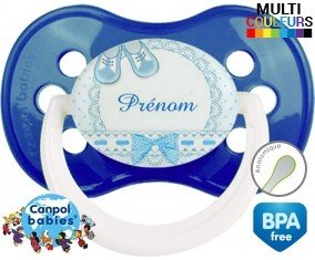 Chausson + prénom: Sucette Anatomique-su7.fr