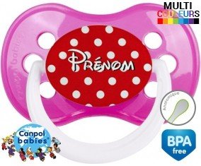 Petits pois + prénom: Sucette Anatomique-su7.fr